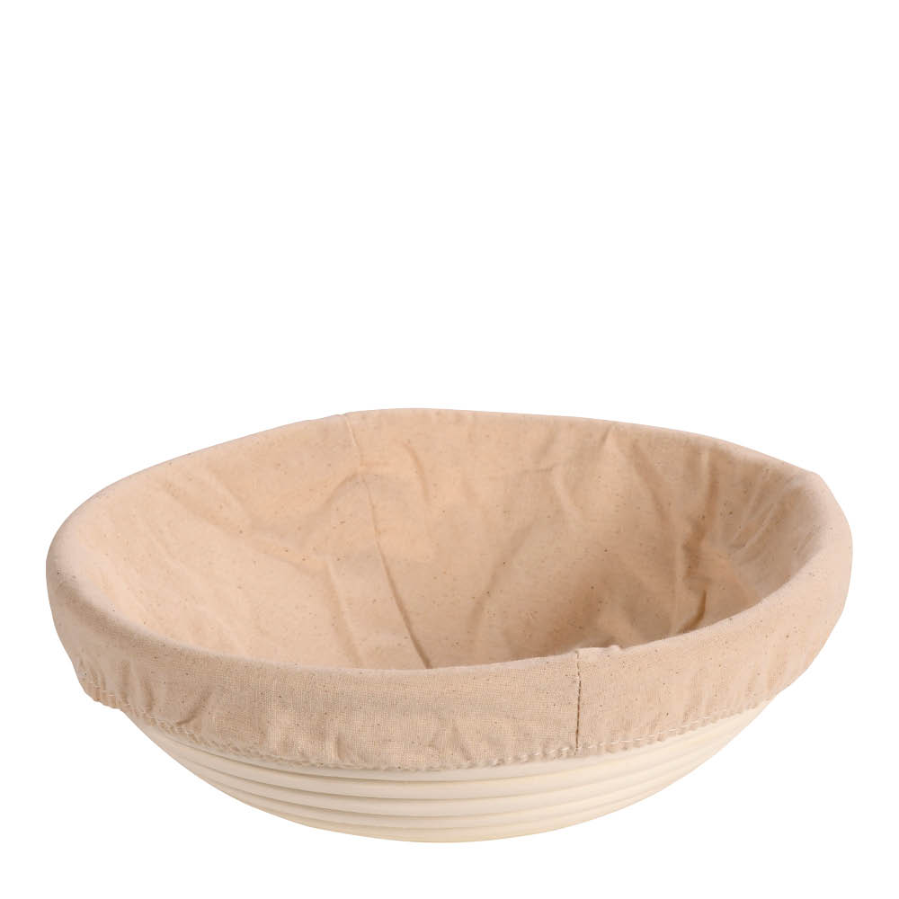 Kesper - Kohotuskori pyöreä 25x8 cm rottinki