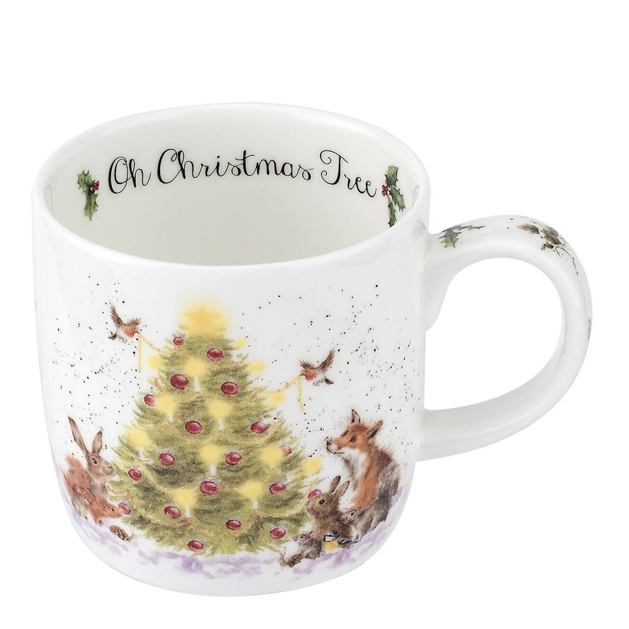Wrendale Design Mugg 31 cl Oh Christmas Tree Mugg 31 cl
