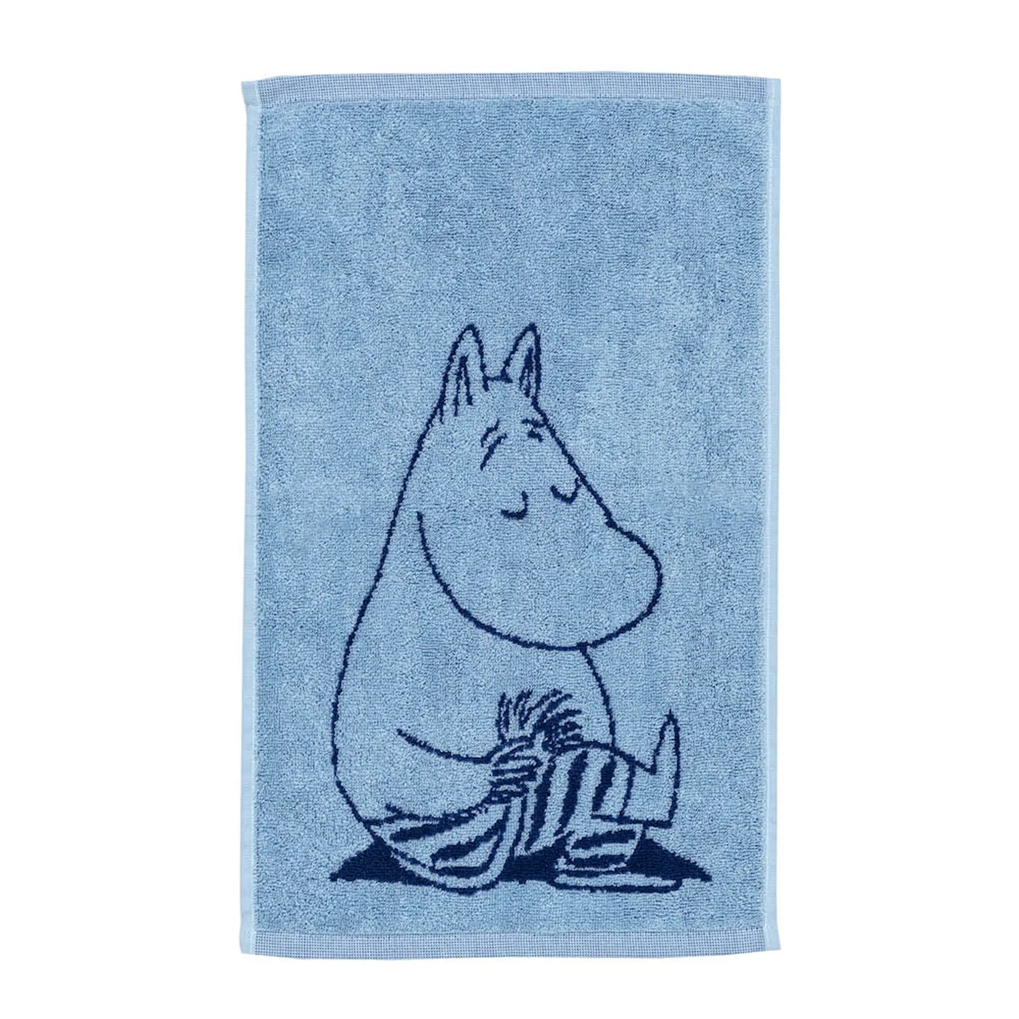 Moomin Arabia Mumin handduk 30x50 cm Mumintrollet marinblå