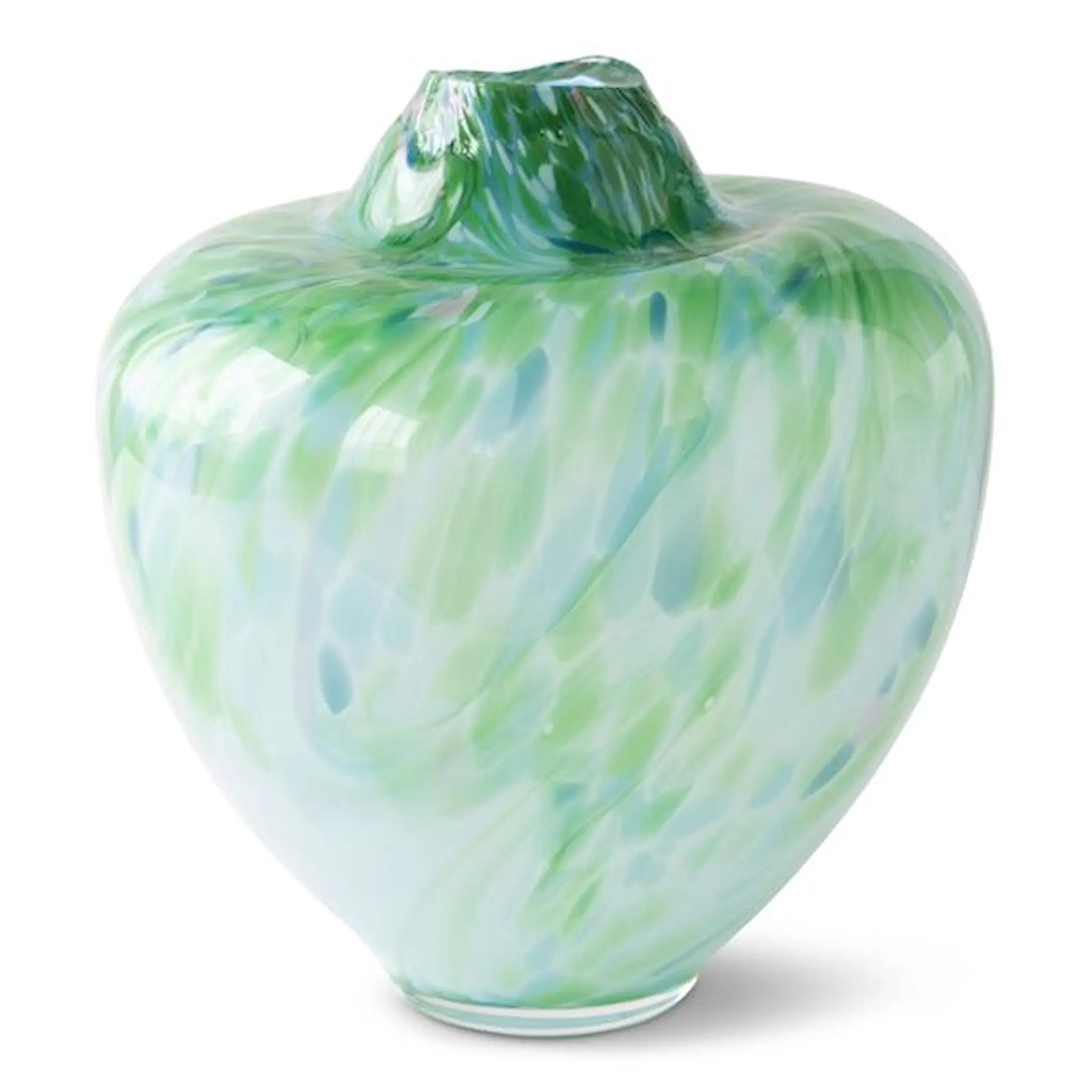 Magnor Unik Skulptur Konstglas 31 cm Grön
