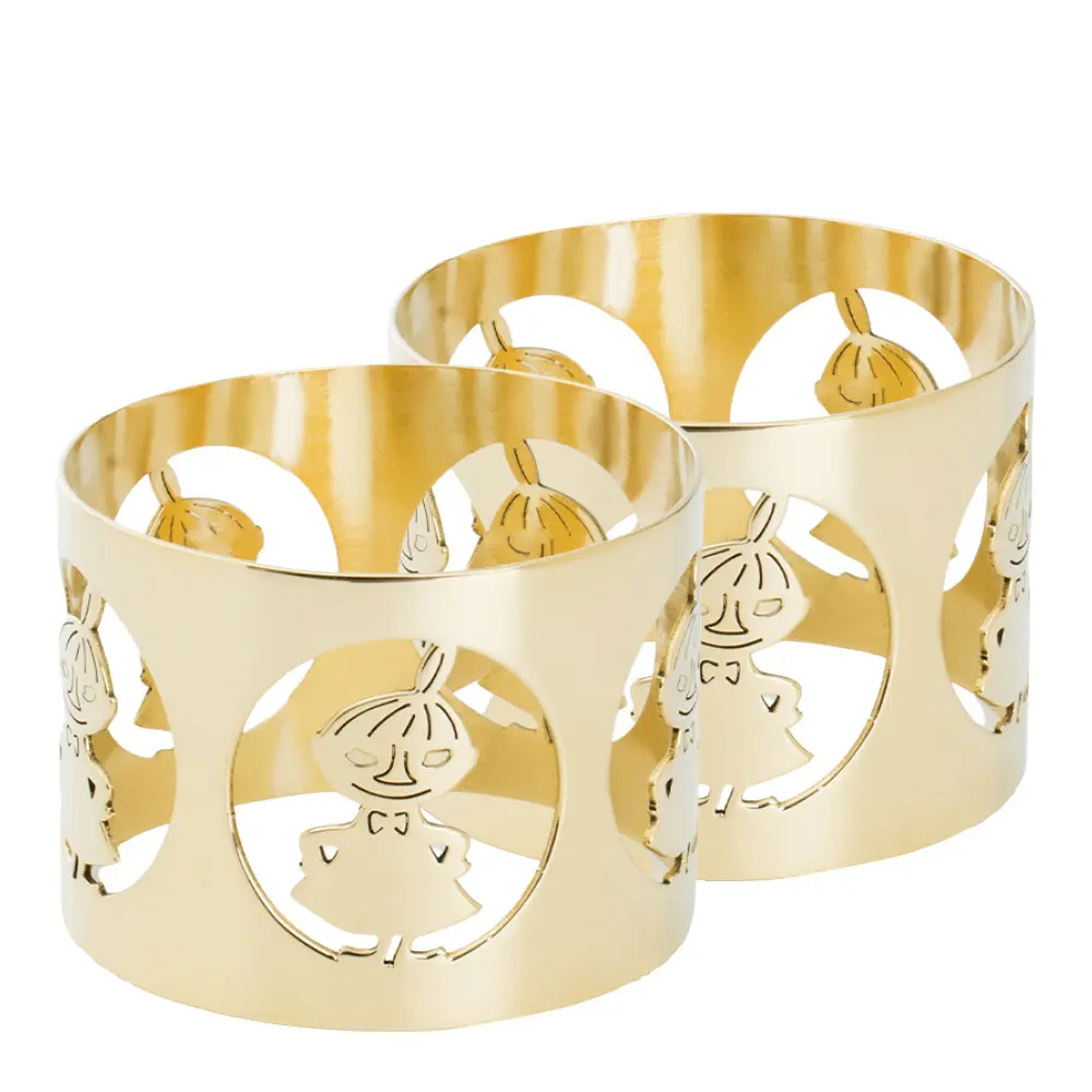 Hilke x Muumi Lautasliinarengas Pikku Myy 2 kpl Messinki