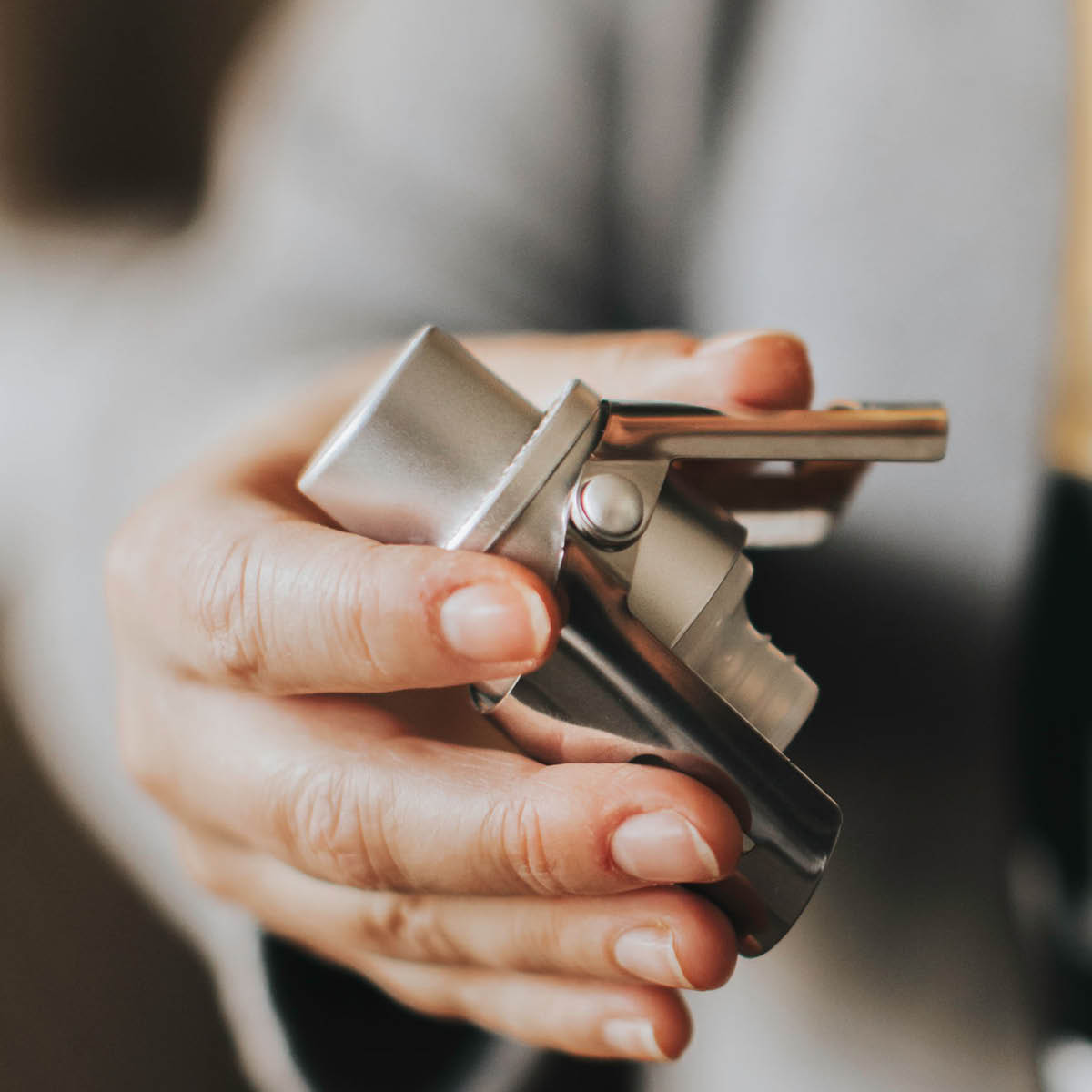 Dorre Champagneforsegler luftpumpe sølv