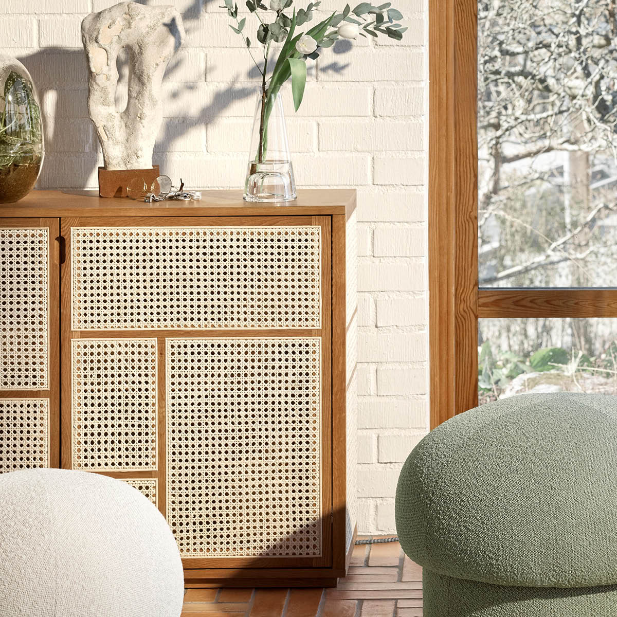 Design House Stockholm Air skänk 120x82 cm rotting/ek