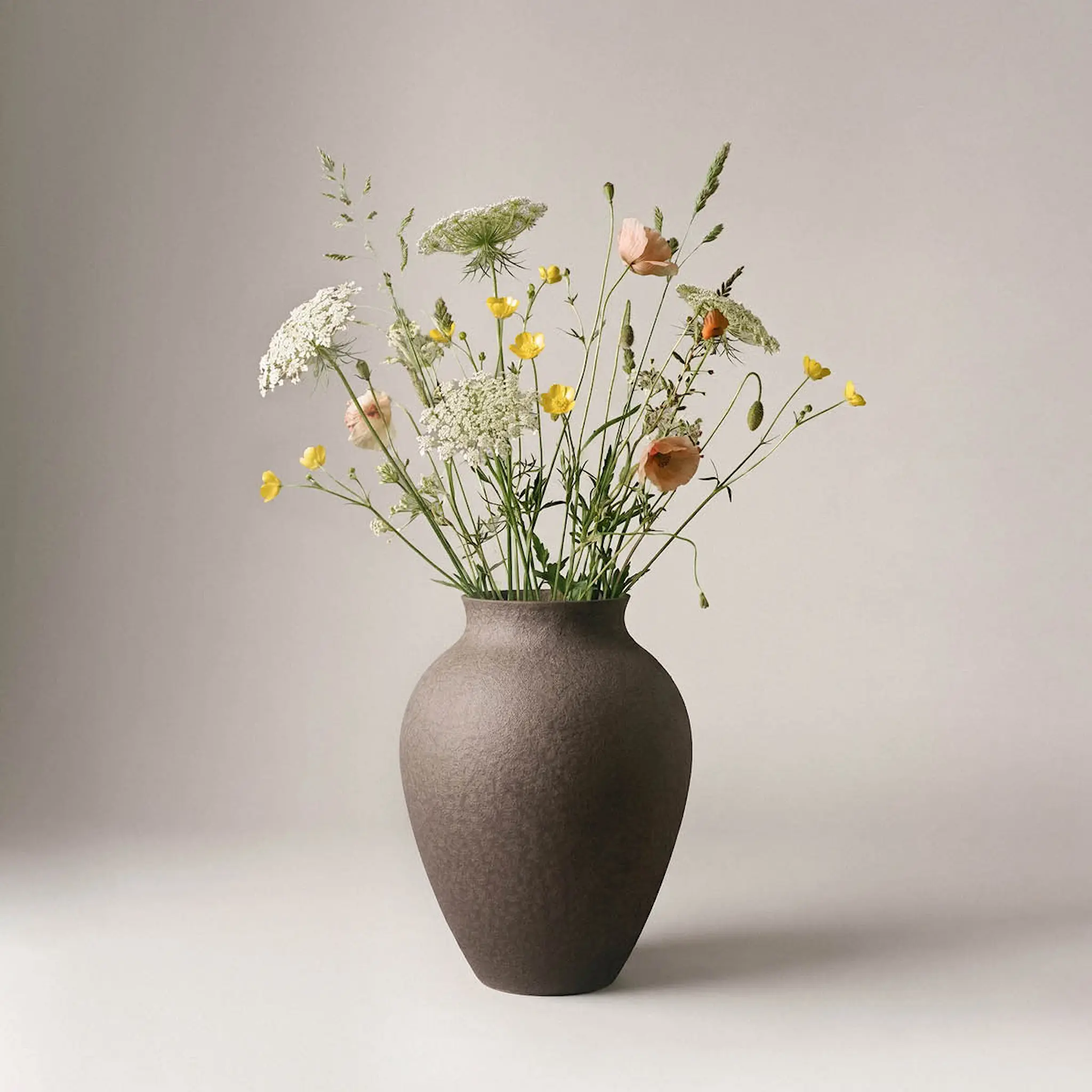 Knabstrup Keramik Knabstrup vas 27 cm bark