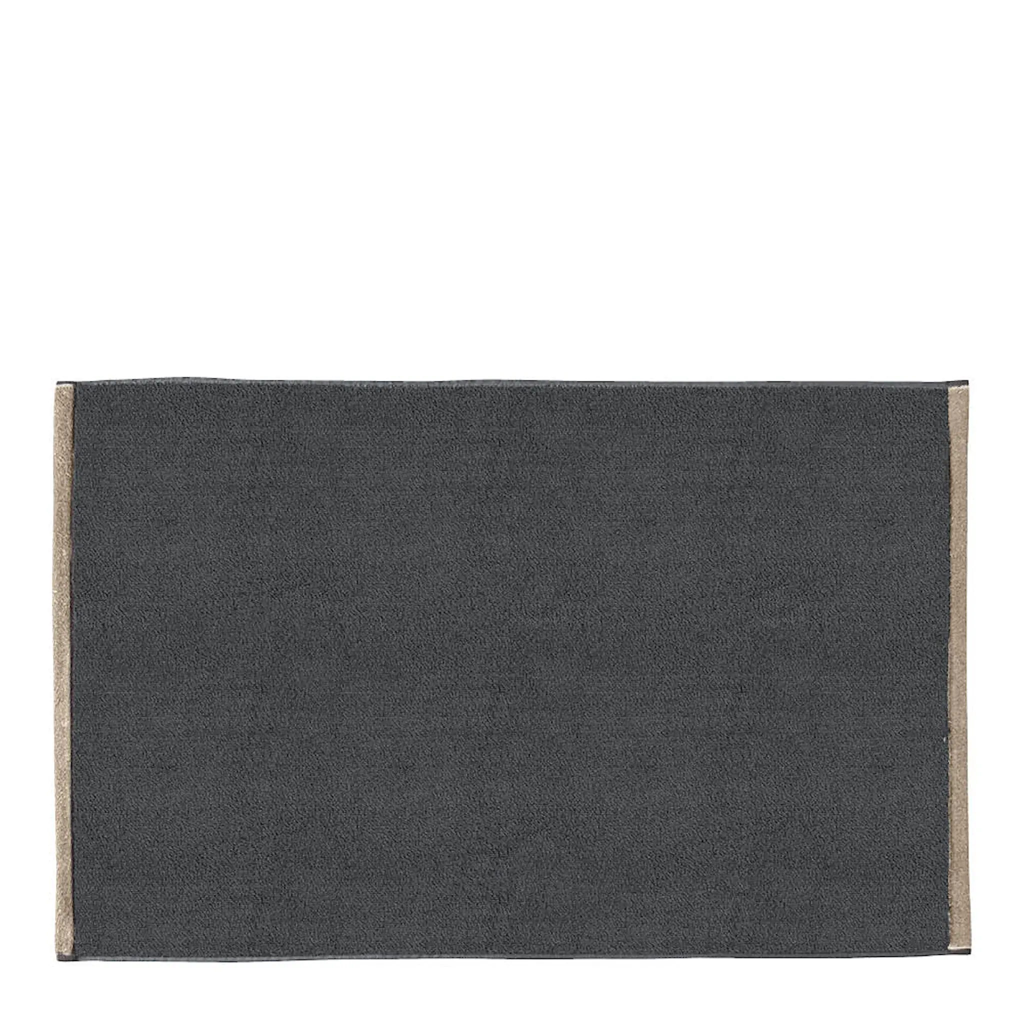 Mette Ditmer Soft badrumsmatta 80x50 cm mörkgrå/ljusgrå