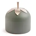 Blad Burk med skopa 11 cm Grön