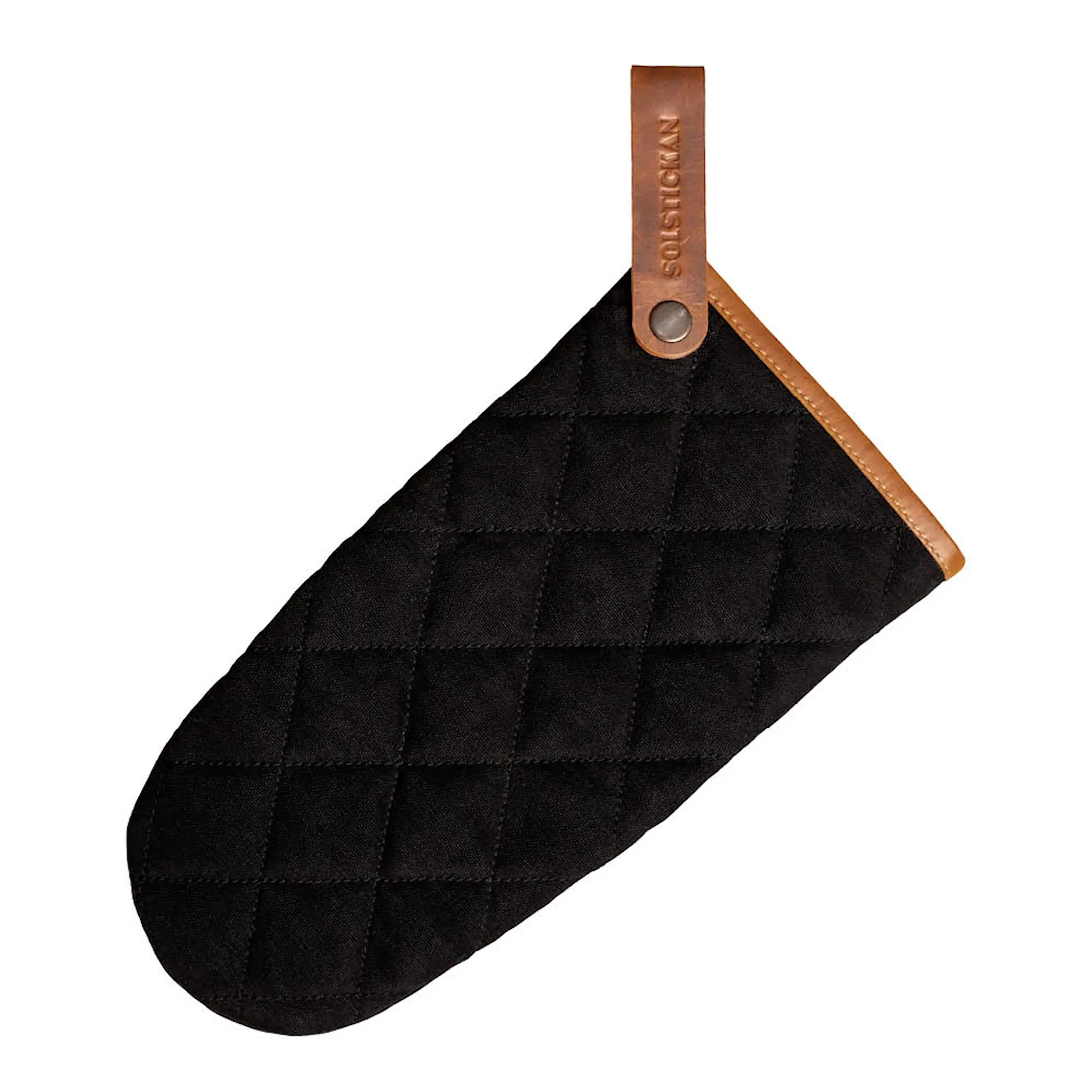 SOLSTICKAN Canvas grillvante 16×30 cm svart