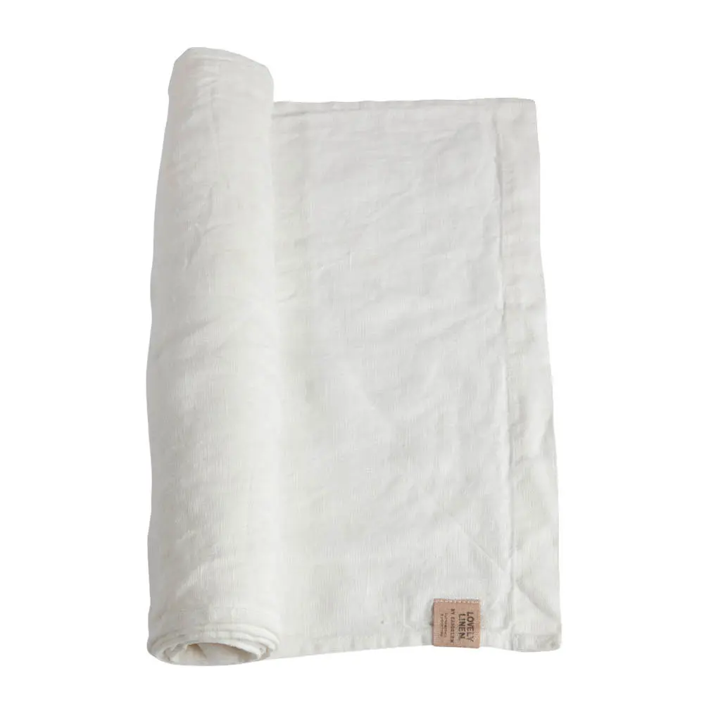 Lovely kaitaliina pellava 47x150 cm Off-White