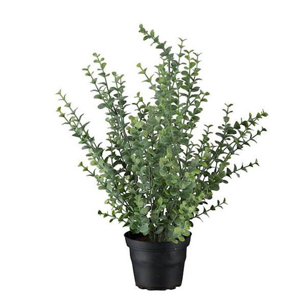 Eucalyptus konstgjord krukväxt 40 cm grön