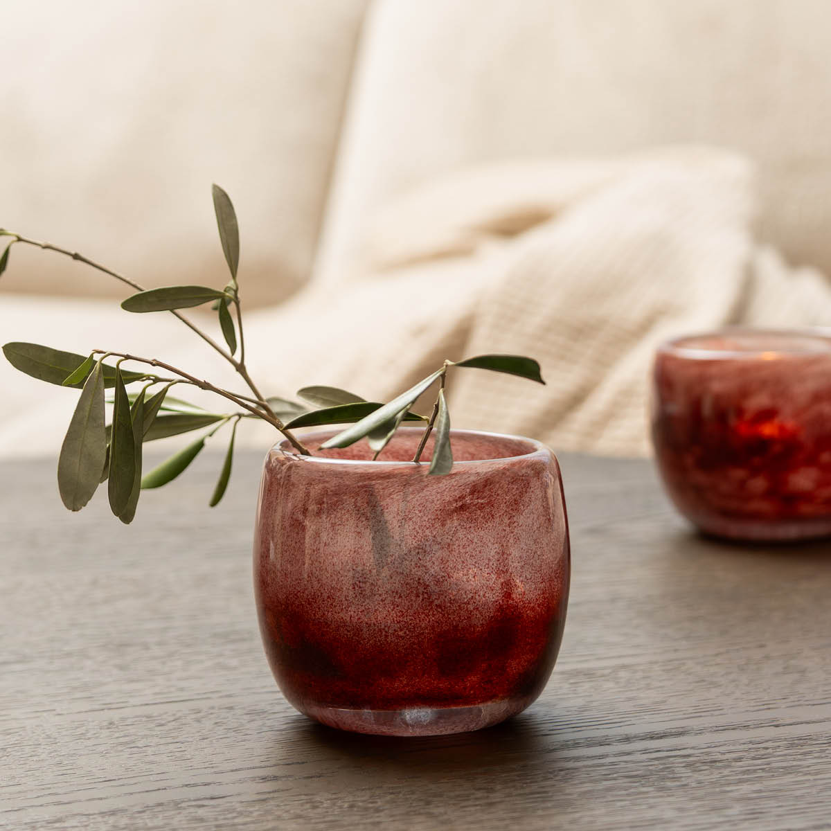 Magnor Lumo telykt 10 cm rød