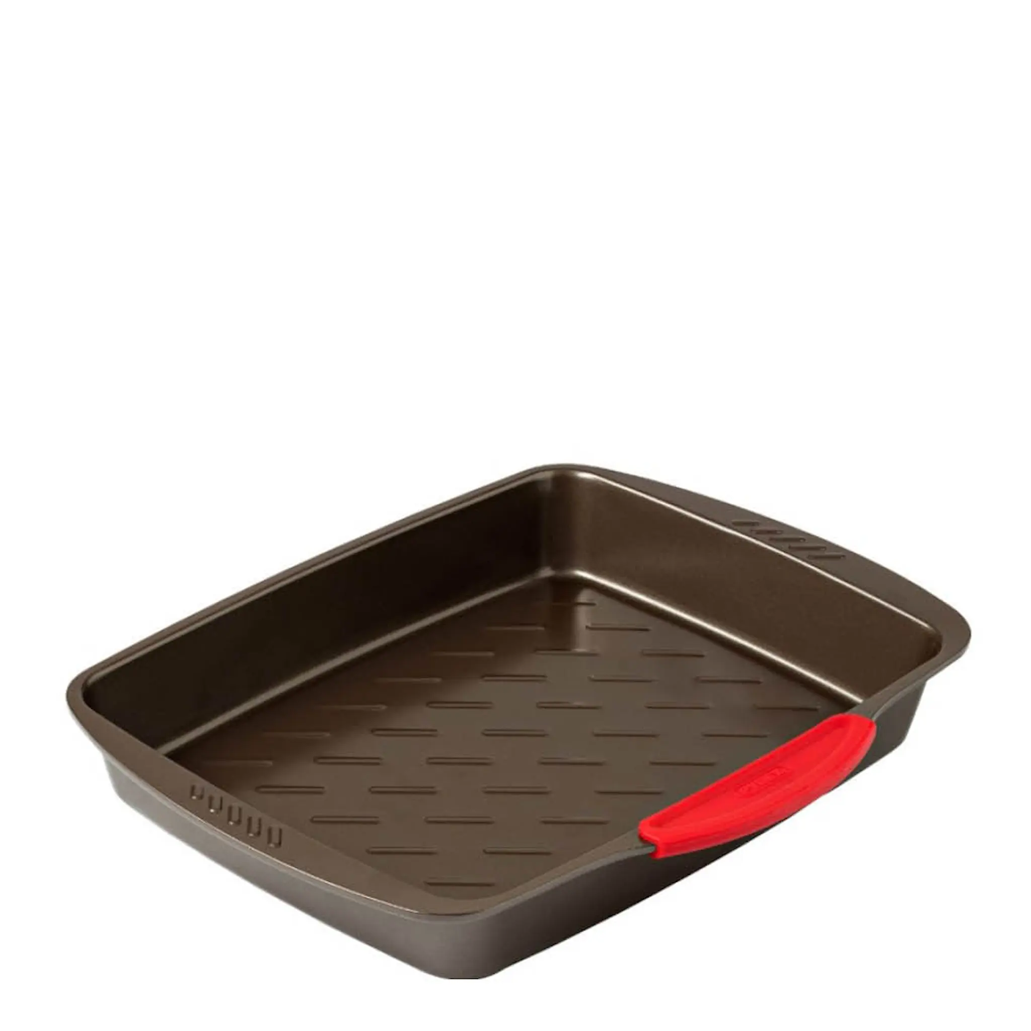 Pyrex Asimetria ildfast form 27x35 cm mørk grå