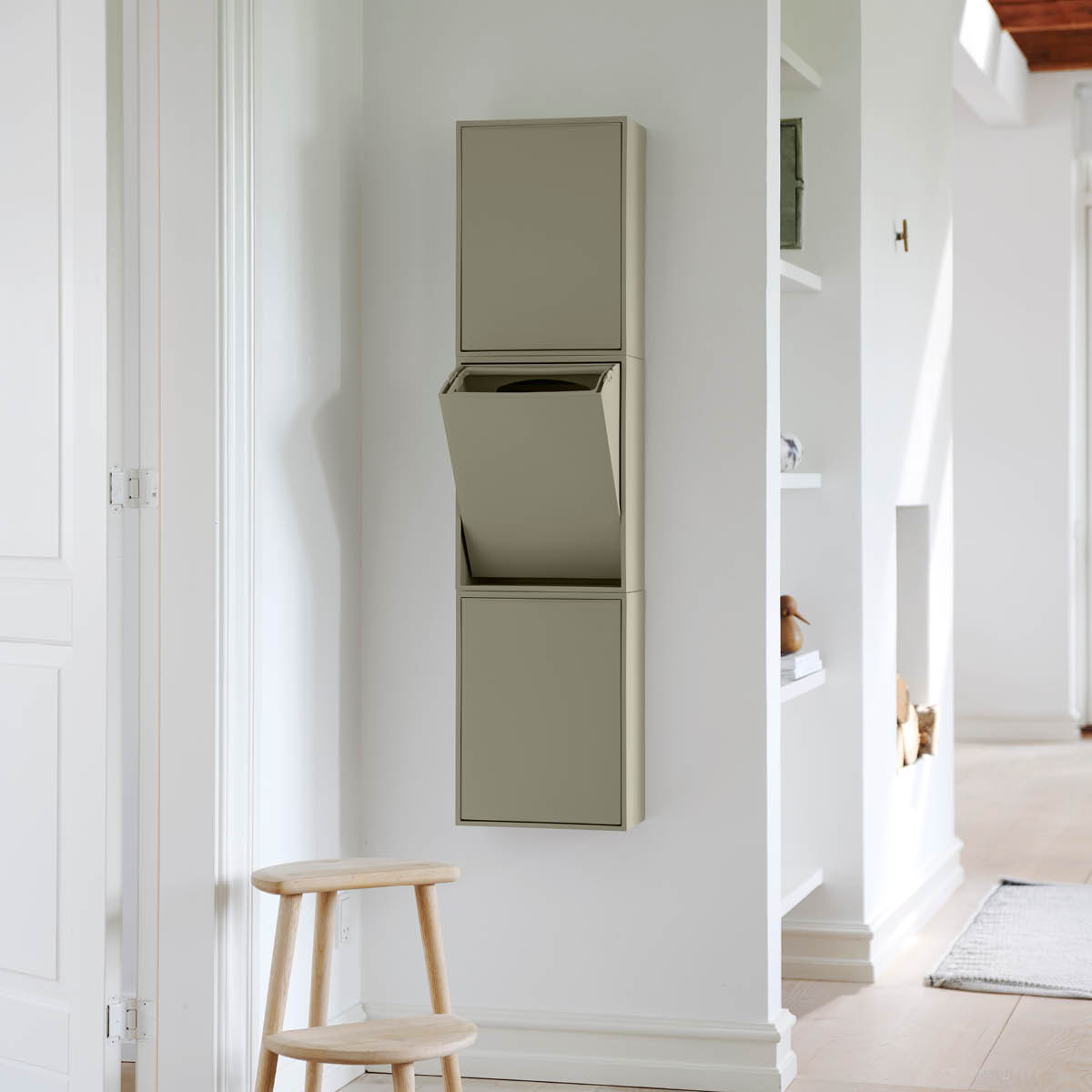 ReCollector Recycling Lajitteluastia 30x15x40 cm Oak Green