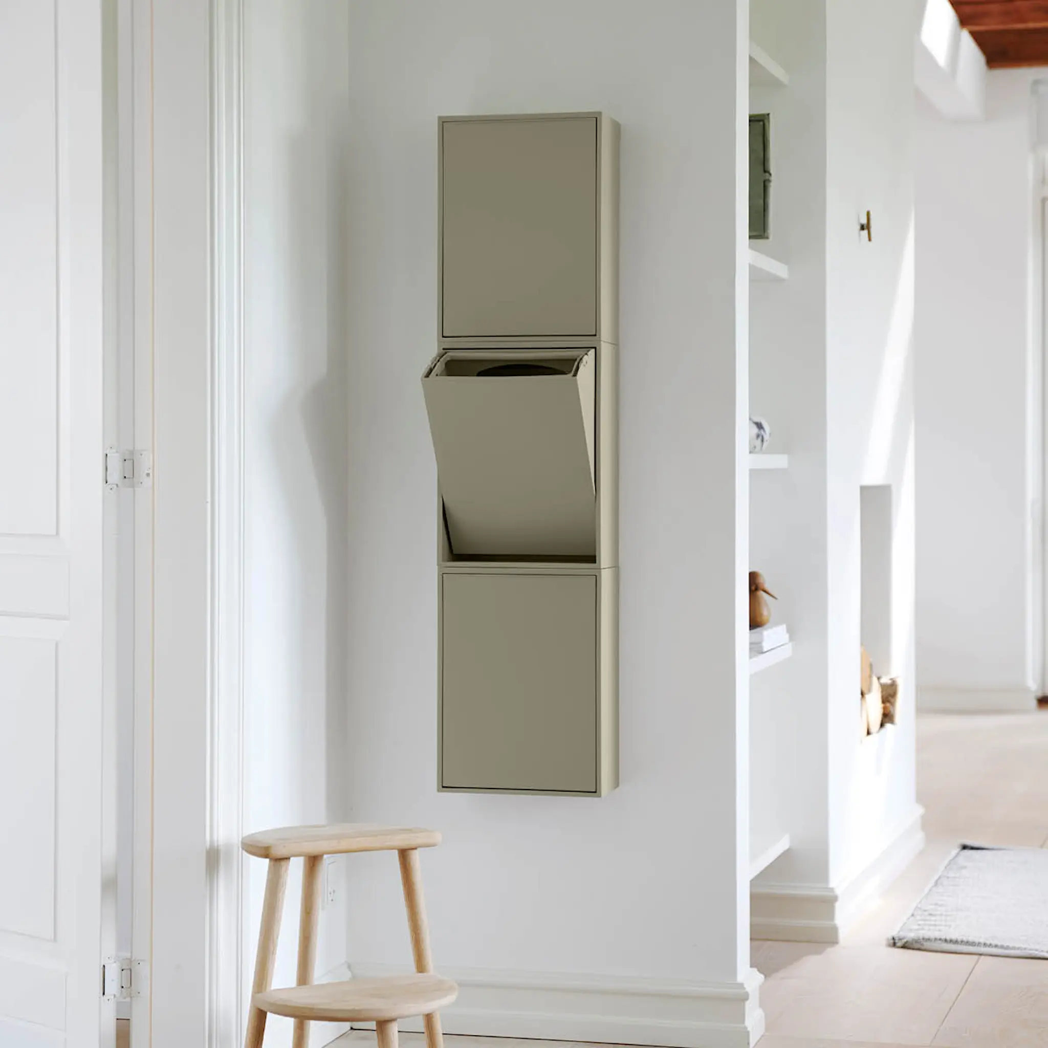 ReCollector Recycling Lajitteluastia 30x15x40 cm Oak Green