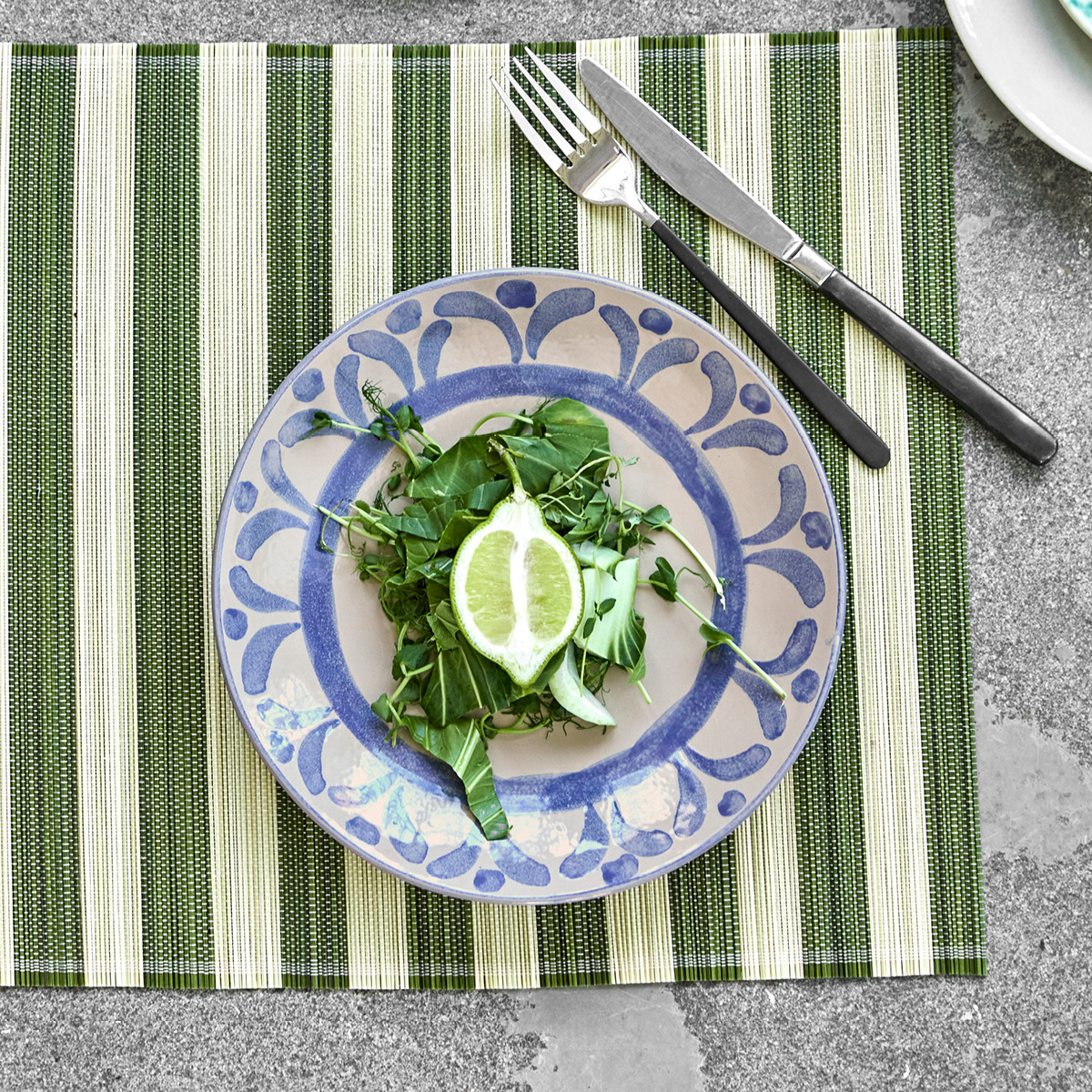 House Doctor Diva lunsjtallerken 23 cm blå