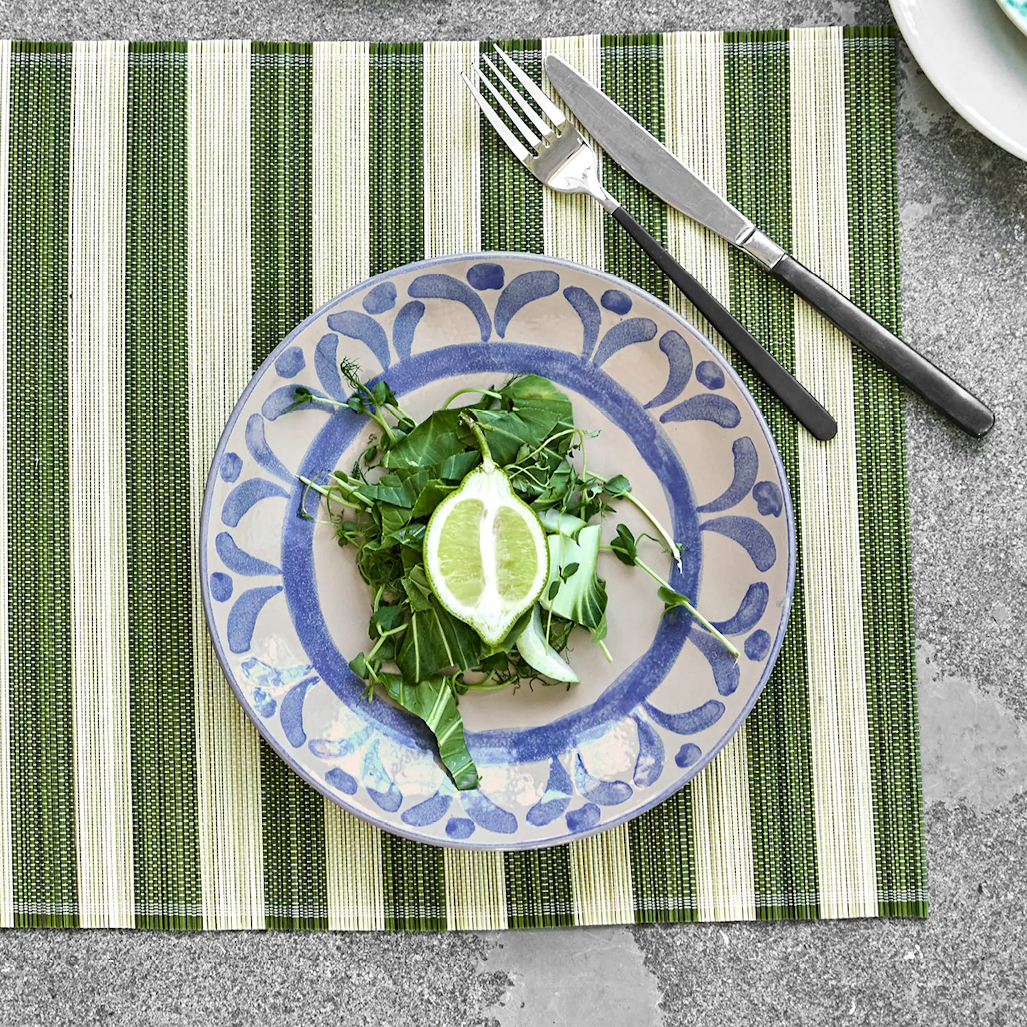 House Doctor Diva tallrik 23 cm blå