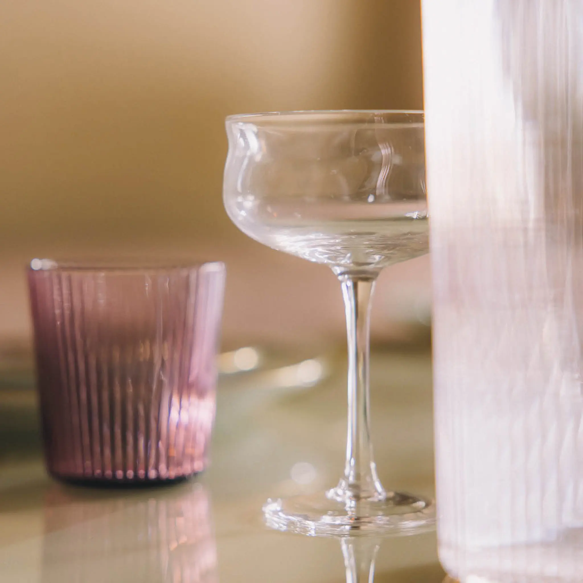 Paveau Swirl Coupe-cocktail glass 26 cl 2 stk Wave