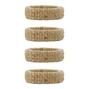 Kind Servettringar 4-pack Beige