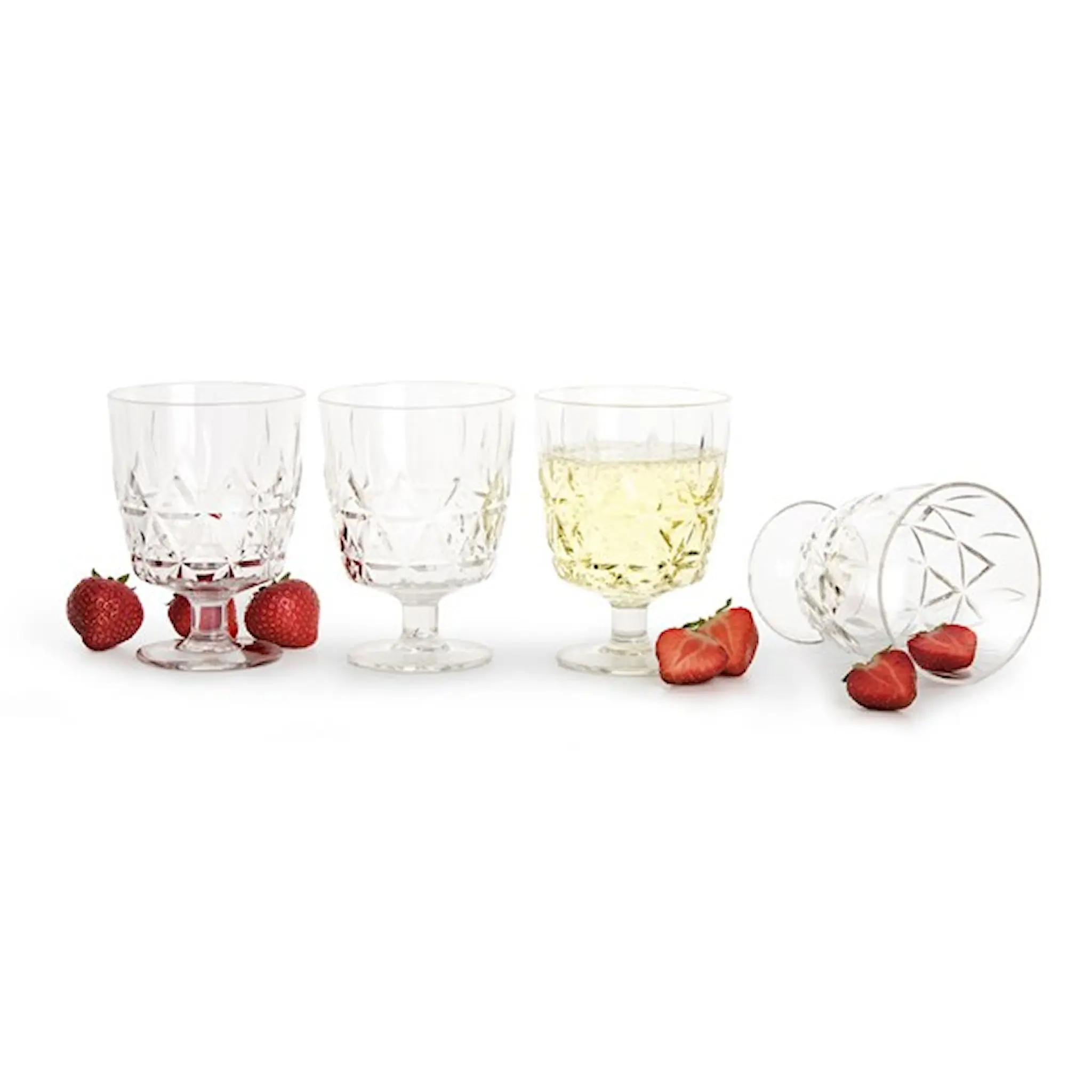 Sagaform Picknick Glas 30 cl 4-pack