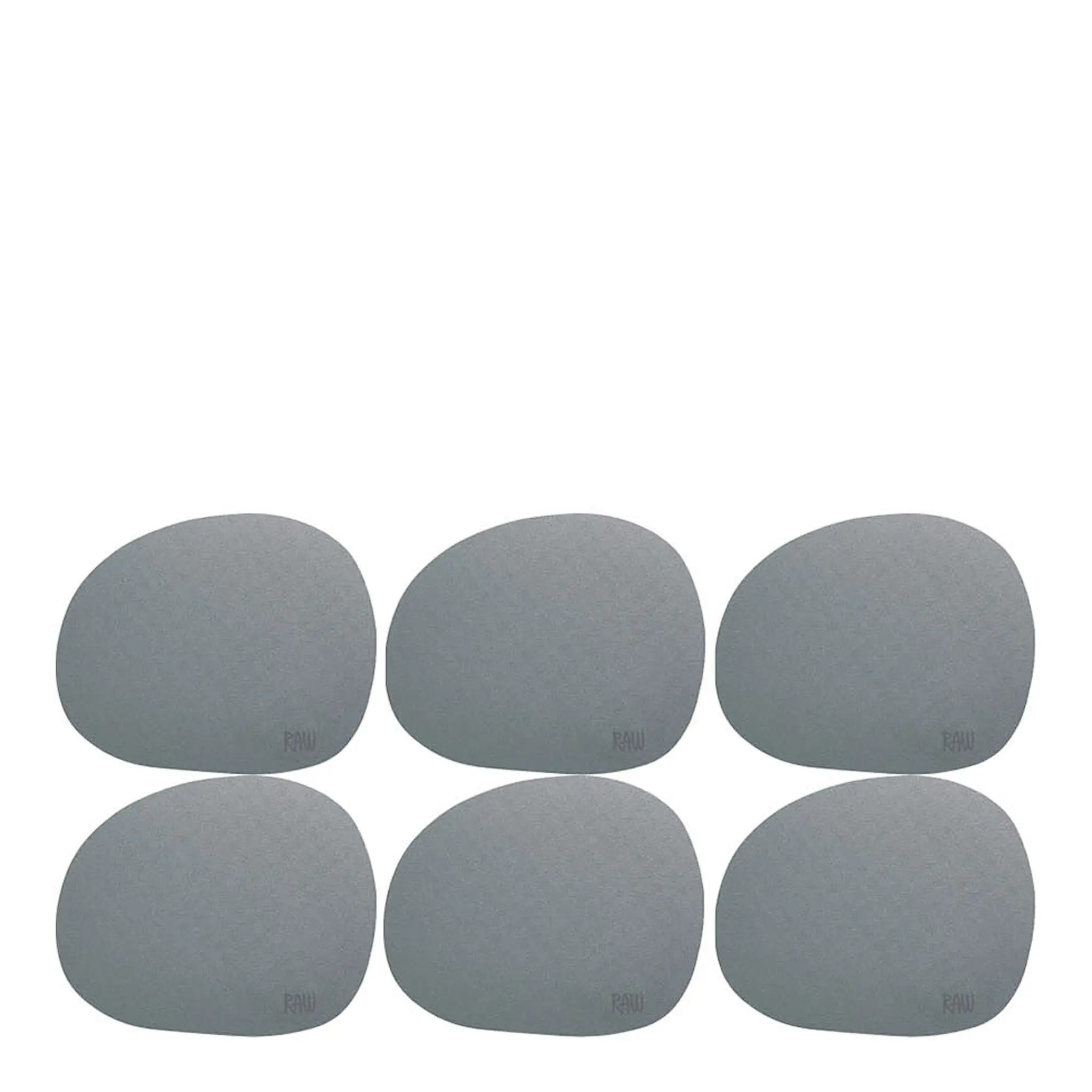 Aida Raw Soft Lasinalunen silikoni 6 kpl Grey