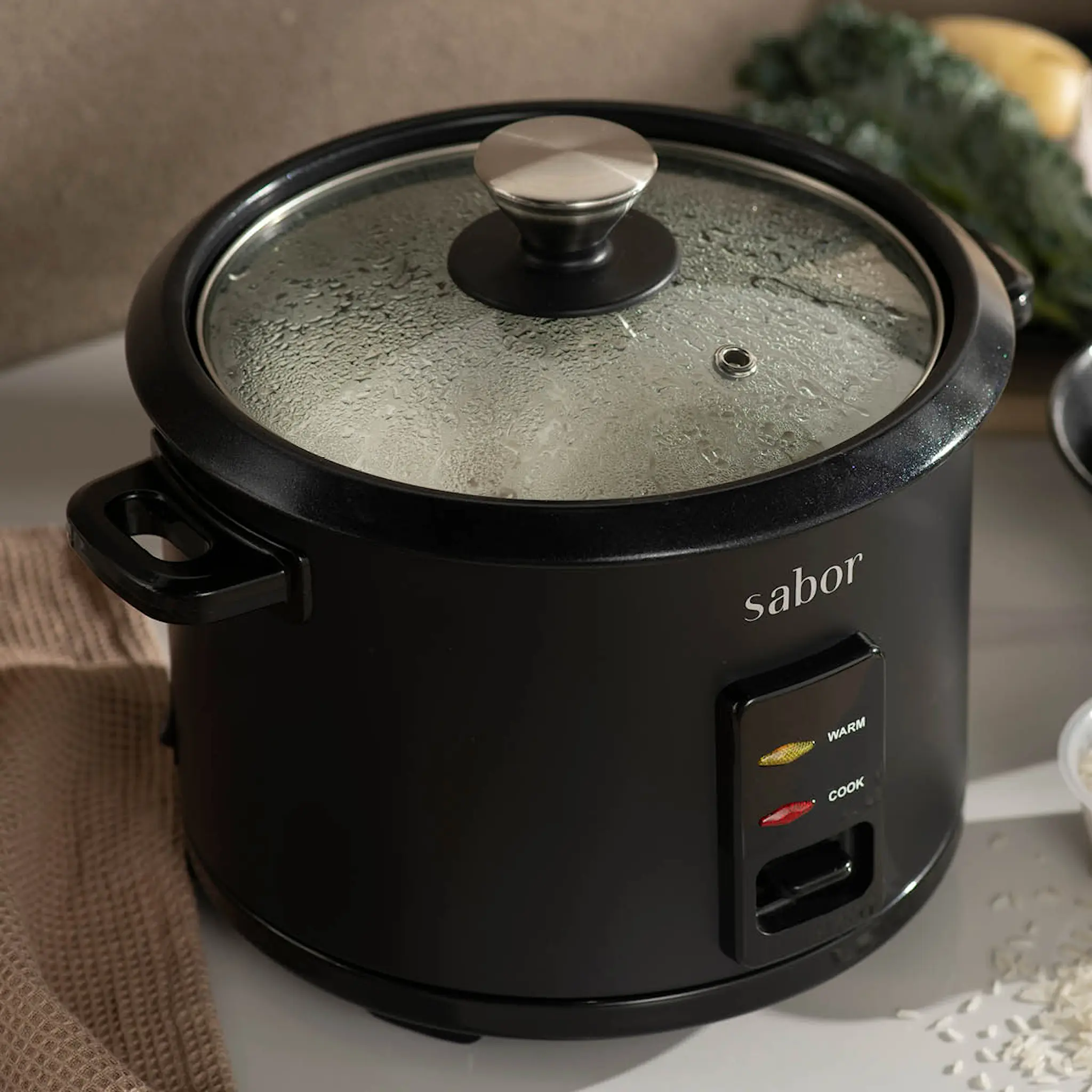 Sabor Riskoker 1,5L svart