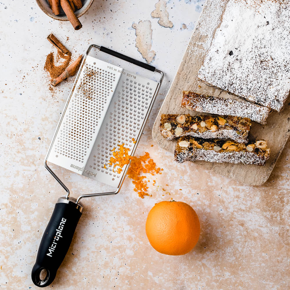 Microplane Gourmetrivjärn Dubbel Fin/Grov Rostfri