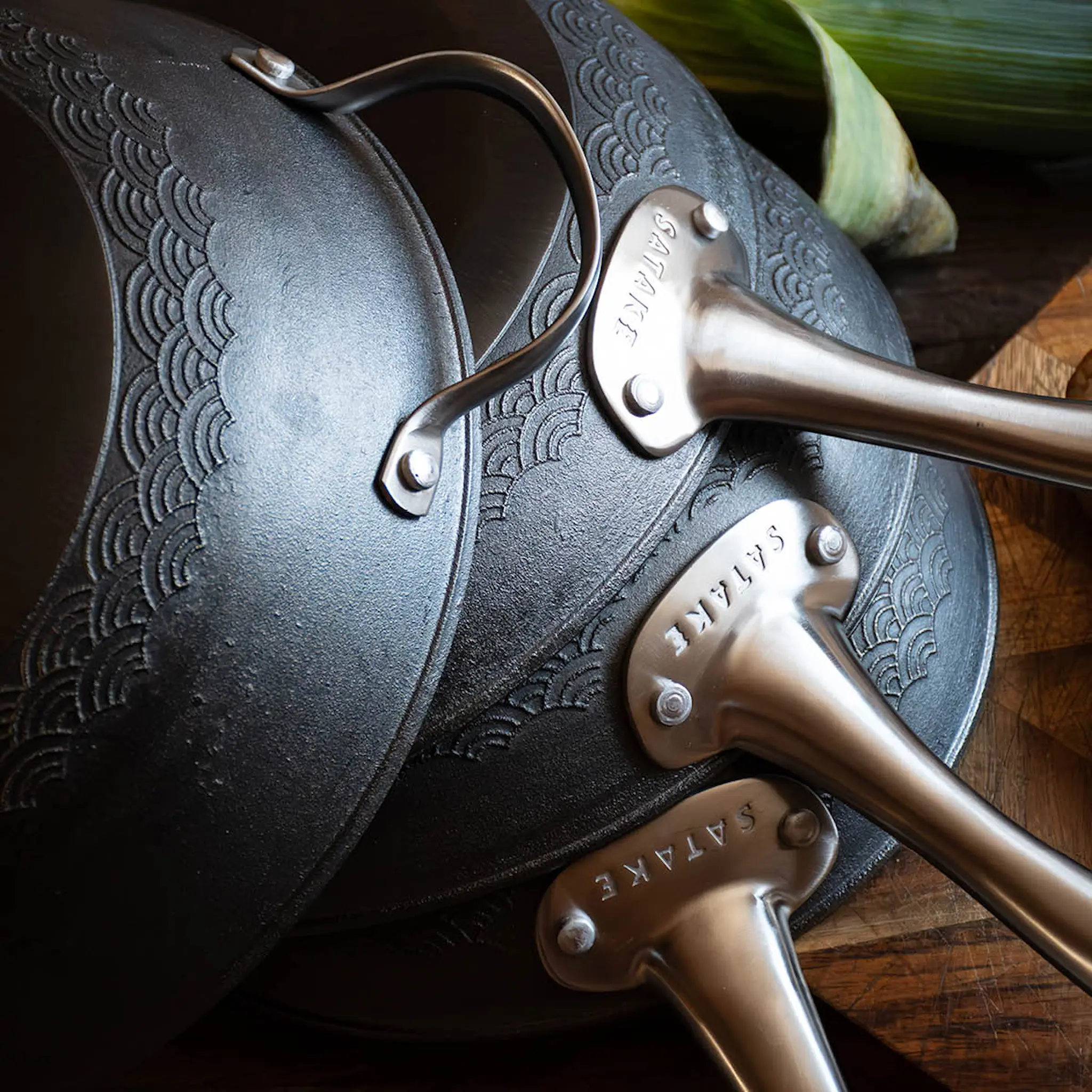 Satake Pure Pan Paistinpannu 32 cm Valurauta