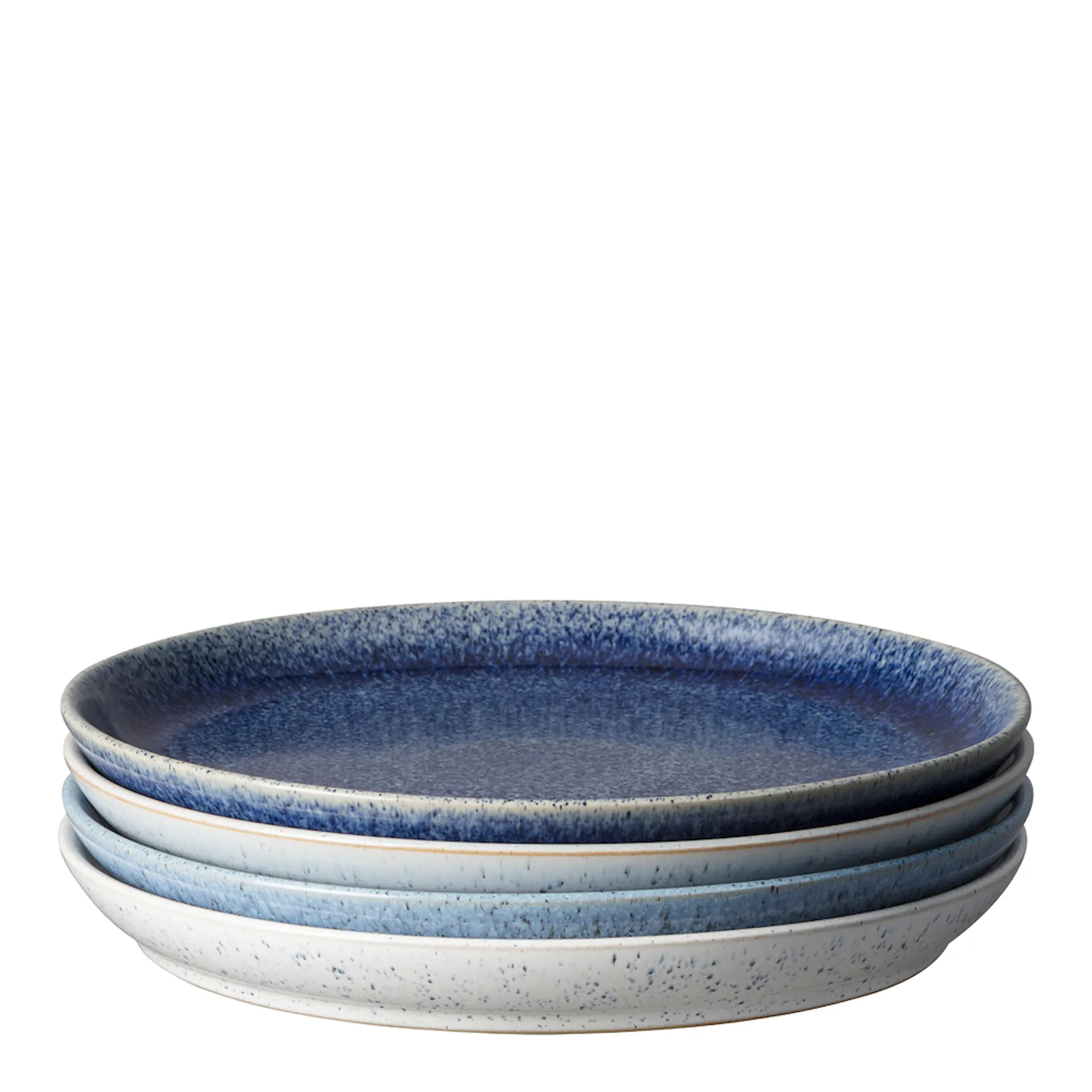 Denby Studio Tallrik 26 cm 4-pack Blå