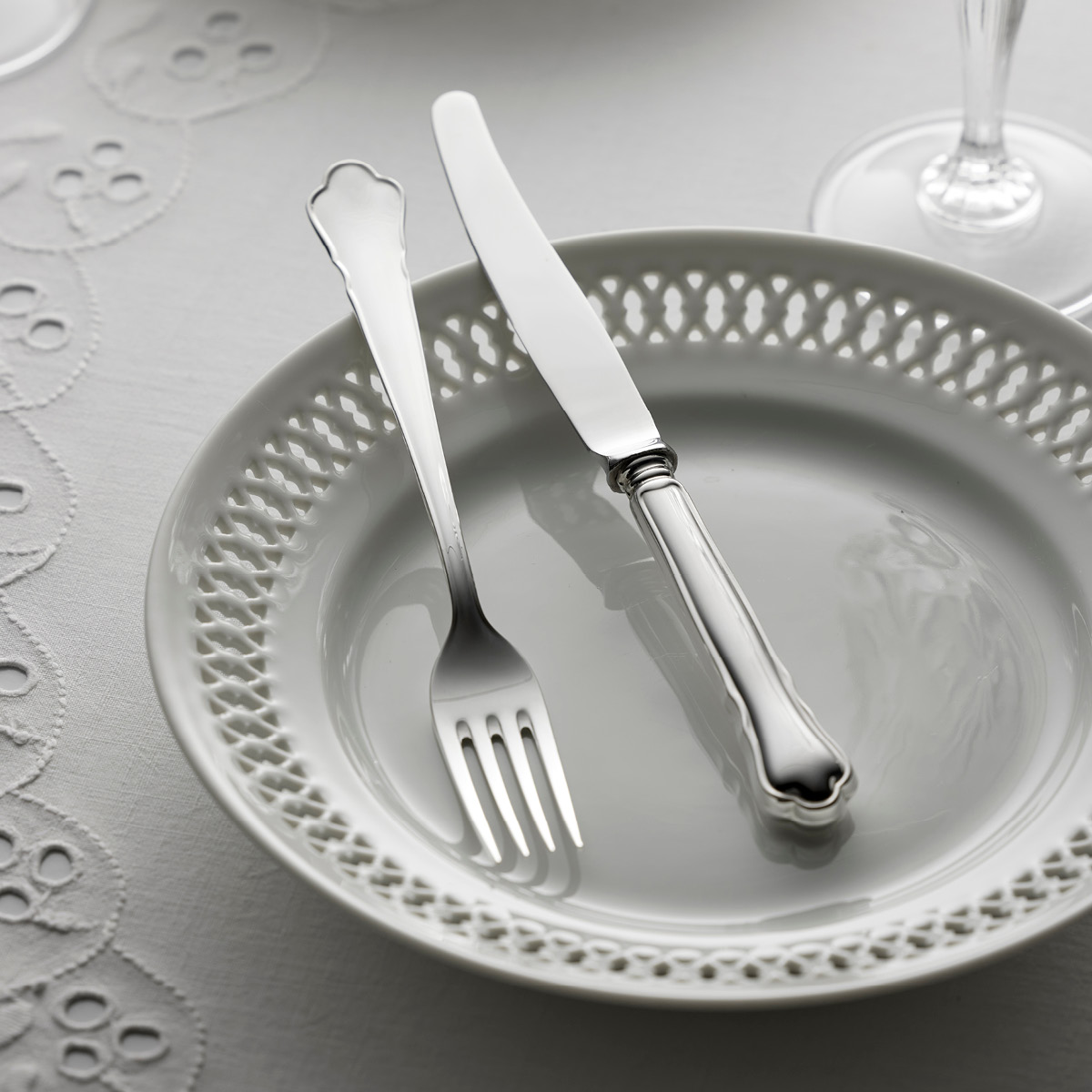 Gense Chippendale Haarukka 17,8 cm 830