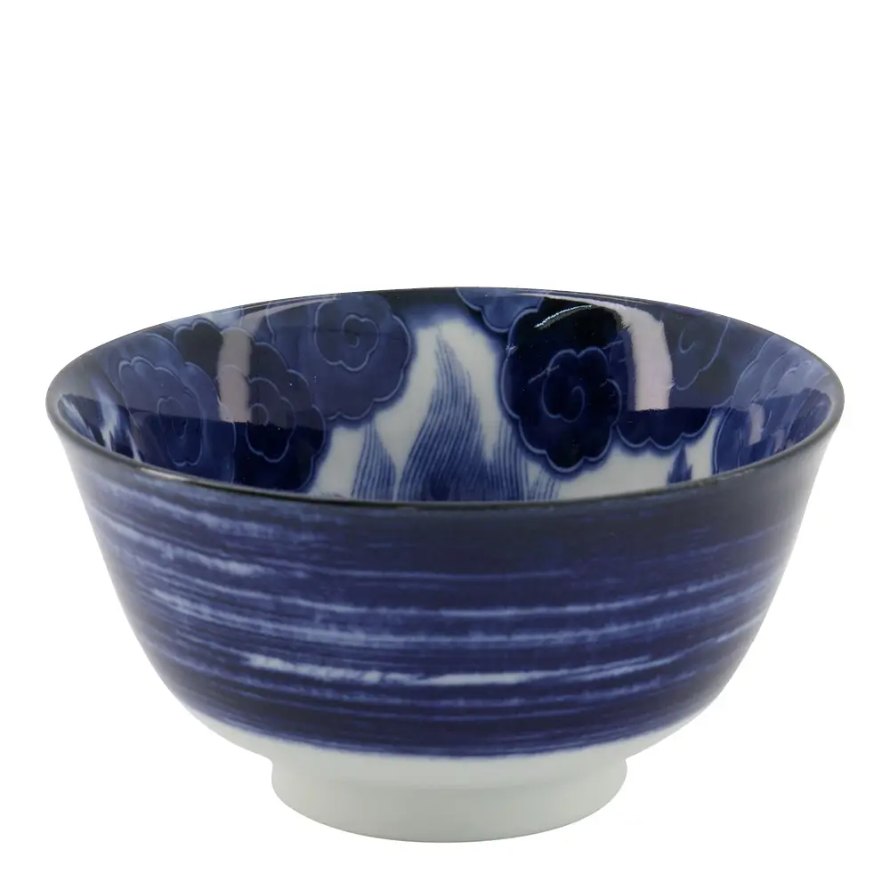 Japonismlion lion skål tayo small 12,7 cm blue