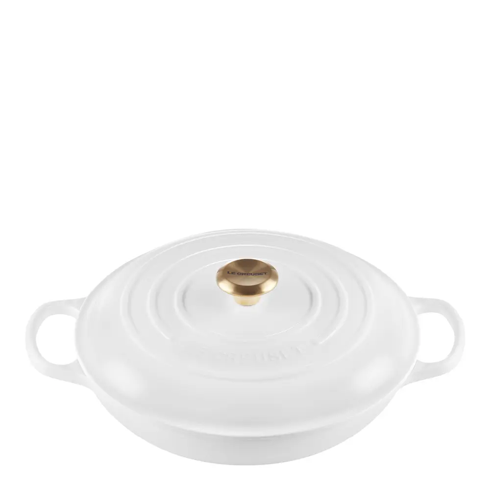 Signature Matala Valurautapata 30 cm 3,5 L White