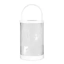 Mumin lykta glas/metall 26 cm I skogen