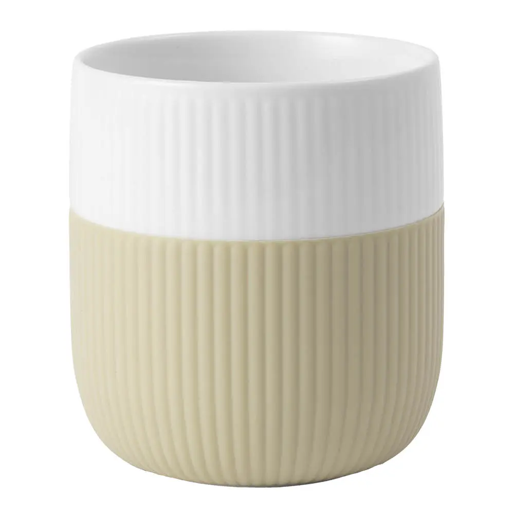 Fluted Contrast muki 35 cl sand