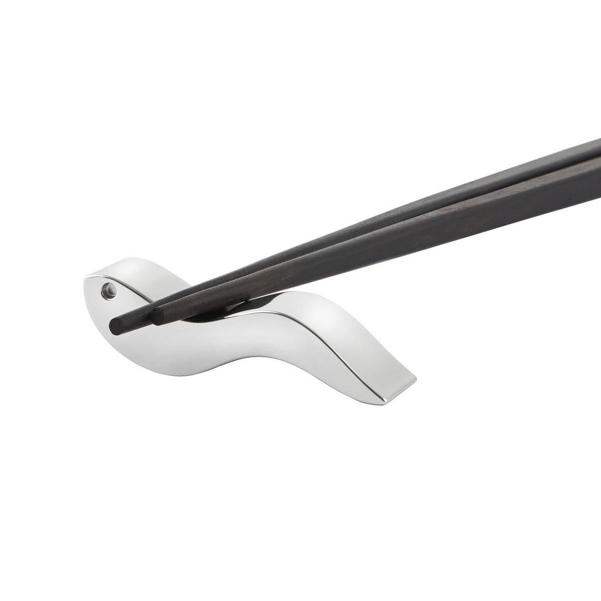 Alessi Alessandro M Syömäpuikot Musta/Teräs