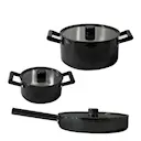 Glima grytset 3 delar Ltd. Ed. svart