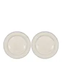 Bistro middagstallrik 27 cm 2-pack blå/vit