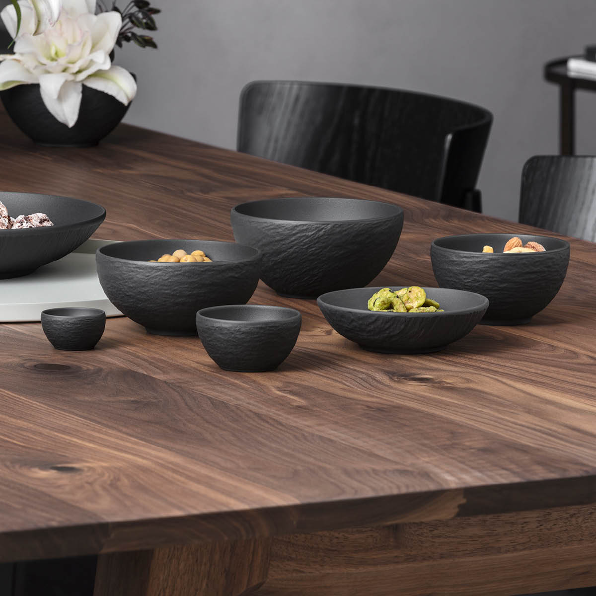 Villeroy & Boch Manufacture Rock Dippskål 6 cl Svart