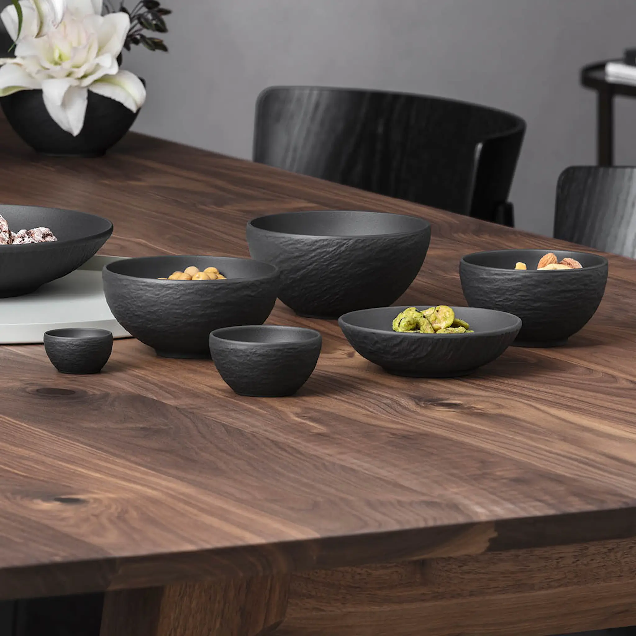 Villeroy & Boch Manufacture Rock Dippskål 6 cl Svart