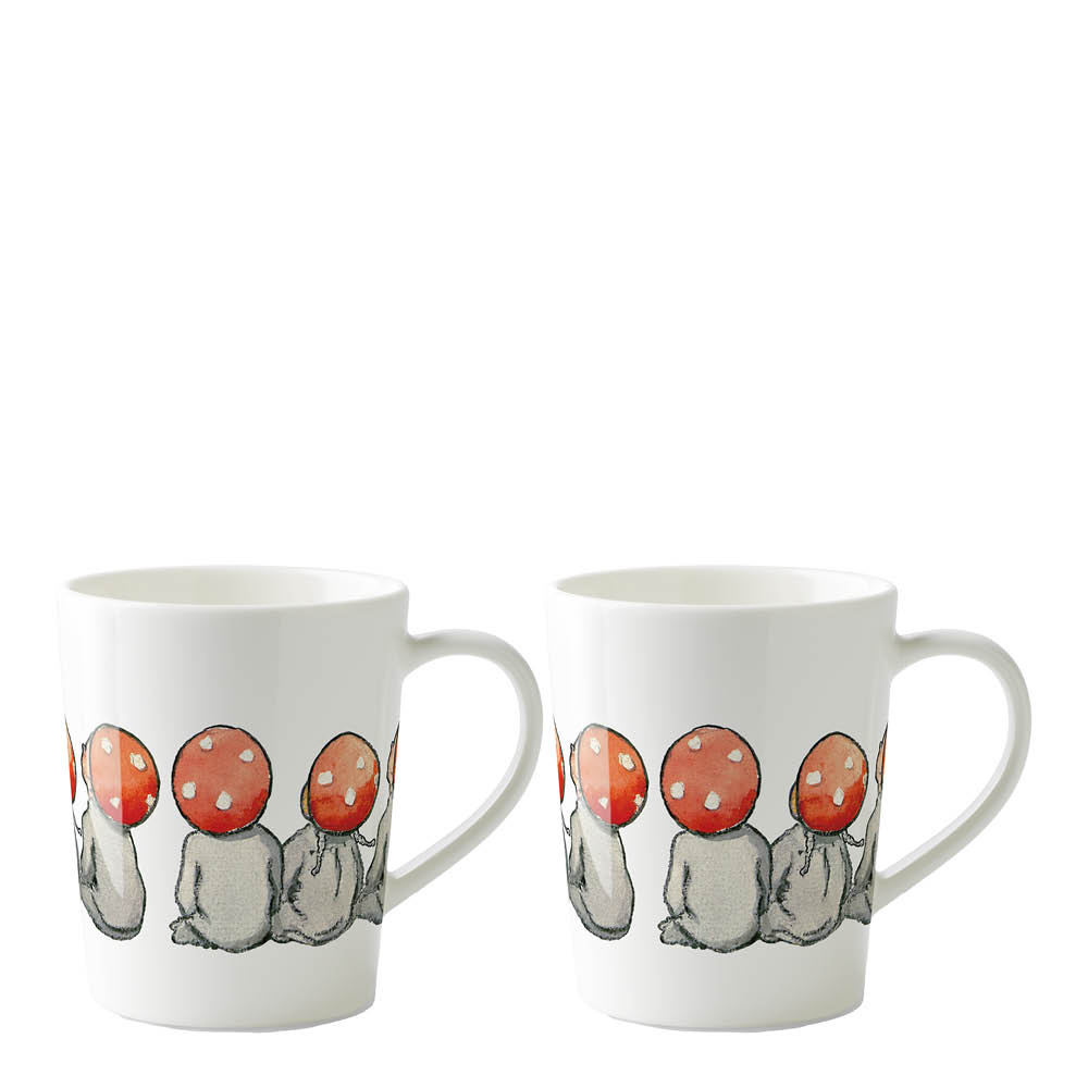 Design House Stockholm - Elsa Beskow Glögimuki 10 cl 2 kpl Children of the forest