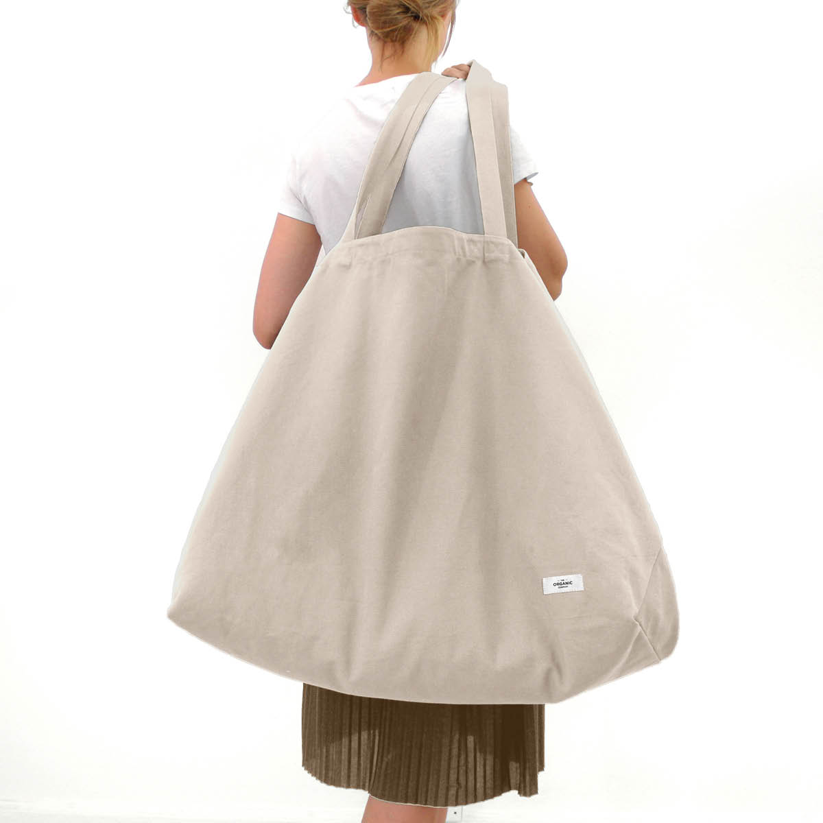The Organic Company Big Long Bag väska 35x45x90 cm stone