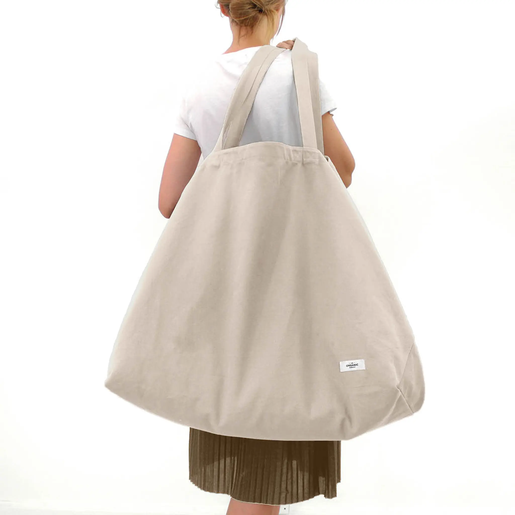 The Organic Company Big Long Bag laukku 35x45x90 cm stone