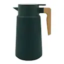 Cole termoskanna 1,8 L mörkgrön/bokträ