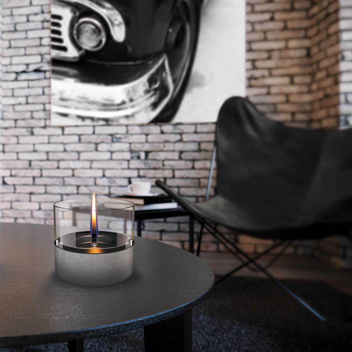 Tenderflame Cafè bordlykt 14 0,3L grå