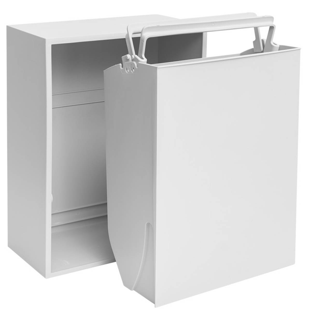 ReCollector Recycling Lajittelulaatikko 30x15x40 cm Brilliant White