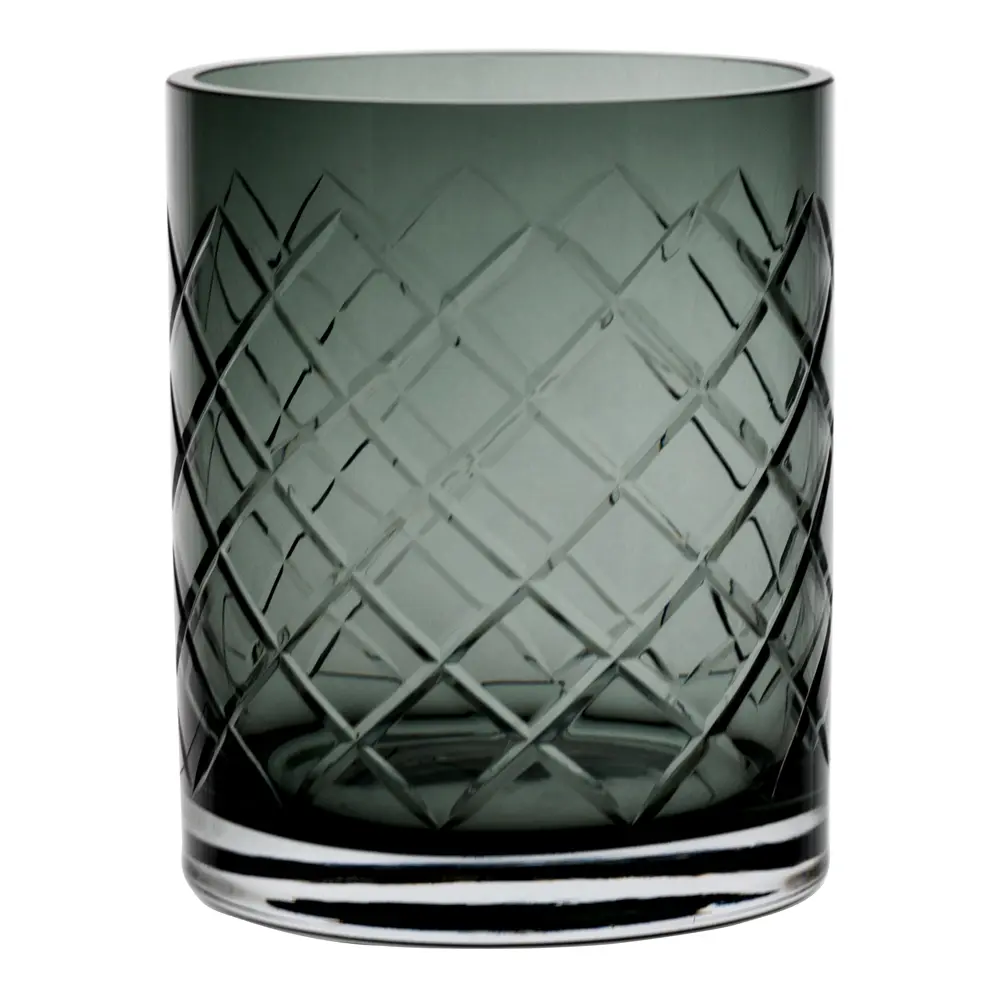 Skyline Lux Kynttilälyhty 12x15 cm Hiilenharmaa