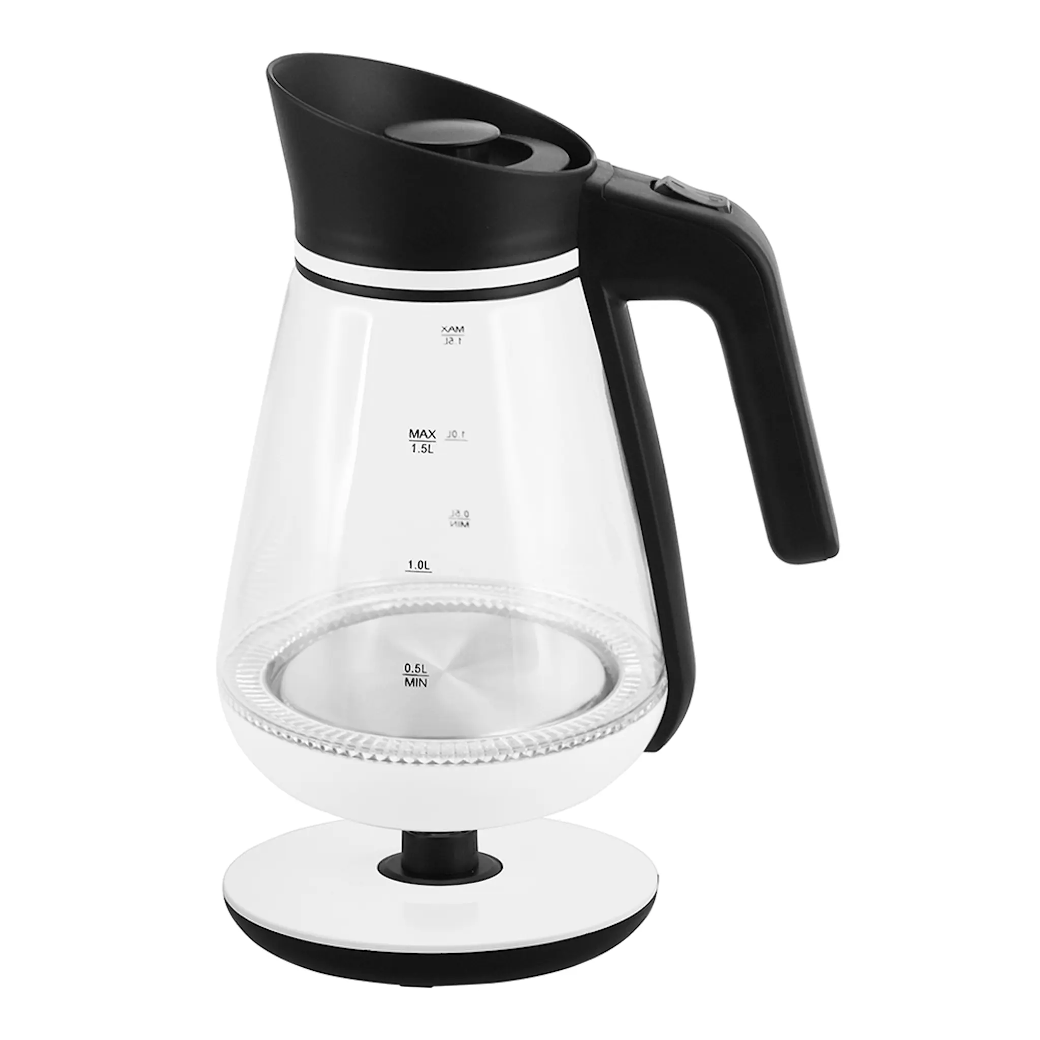 EMERIO Vattenkokare 1,5 L Glas