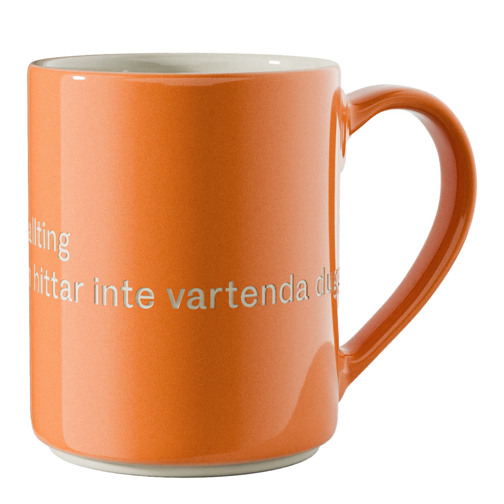 Design House Stockholm - Astrid Lindgren Muki, Det är ingen ordning 35 cl Oranssi