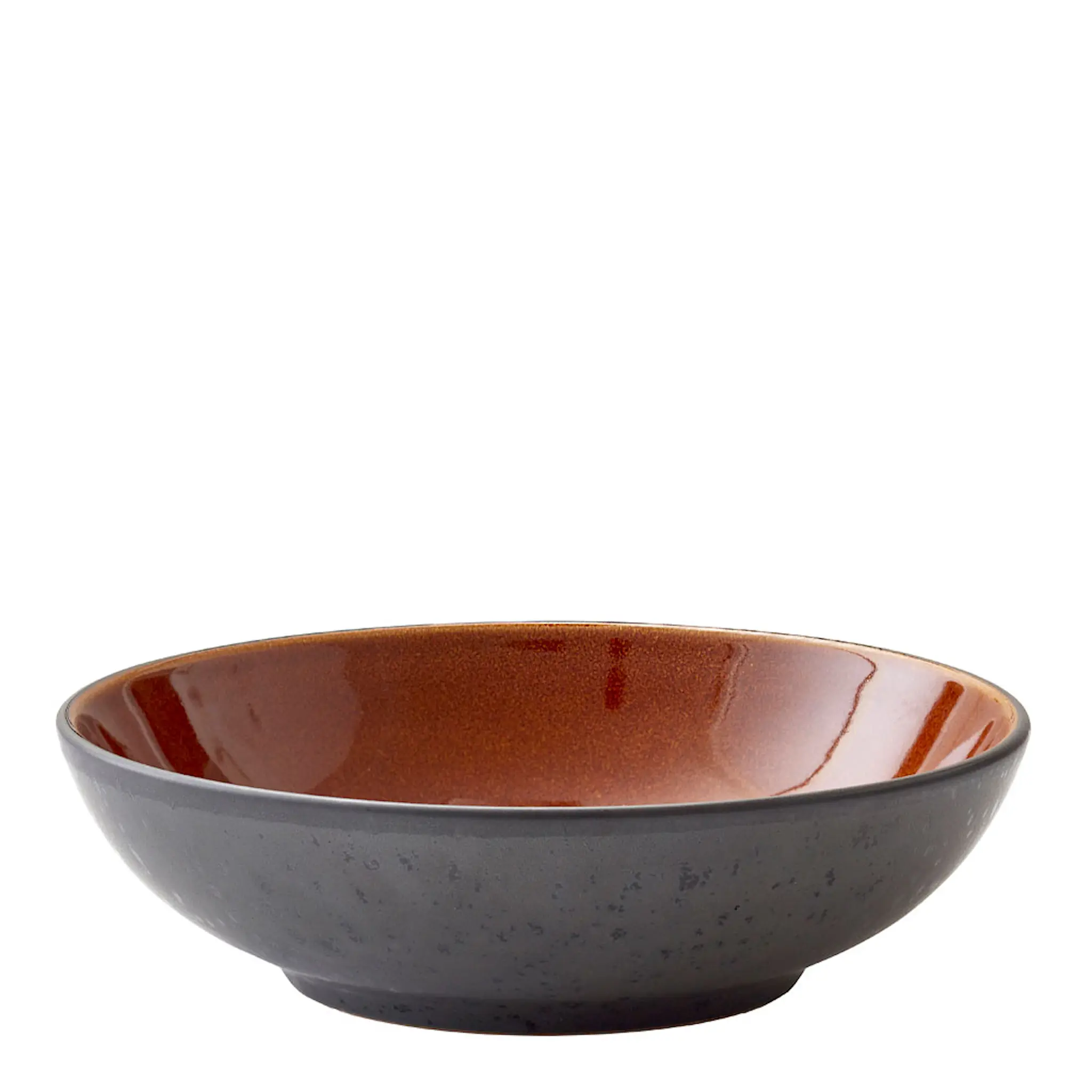 Bitz Pastaskål 20 cm Svart/Bärnsten
