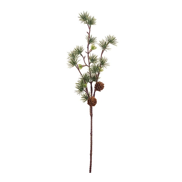 Lärkkvist konstgjord snittblomma 55 cm grön