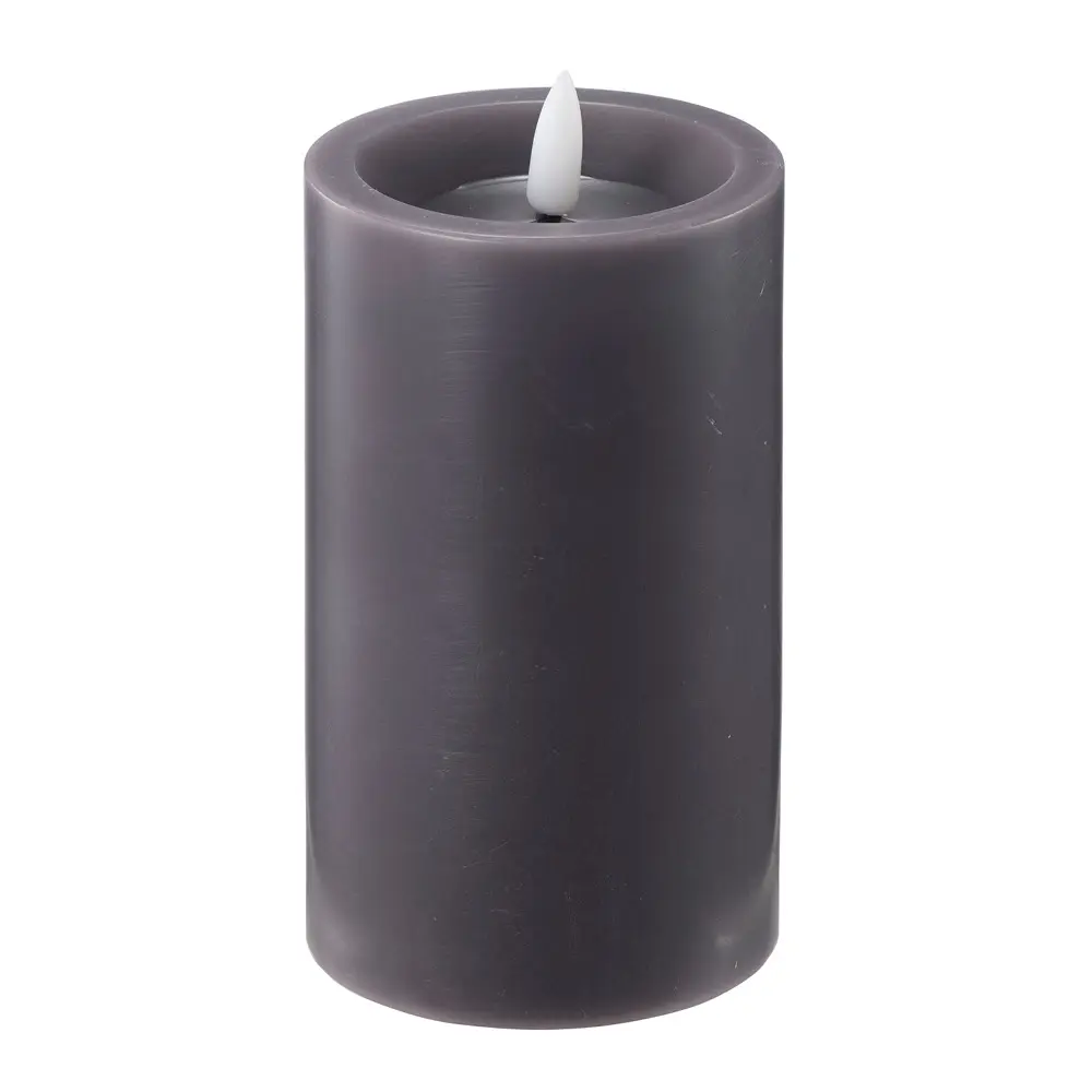 LED kubbelys 7,5x12,5 cm dark gray