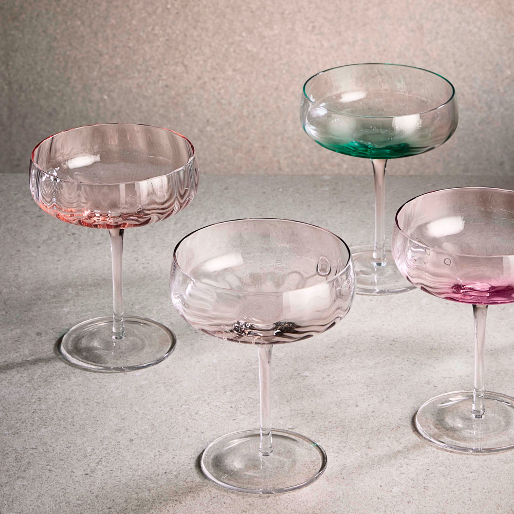 Aida Søholm Sonja Champagne/cocktail glas 30 cl Peach